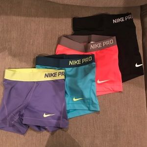 Nike dri-fit women’s shorts